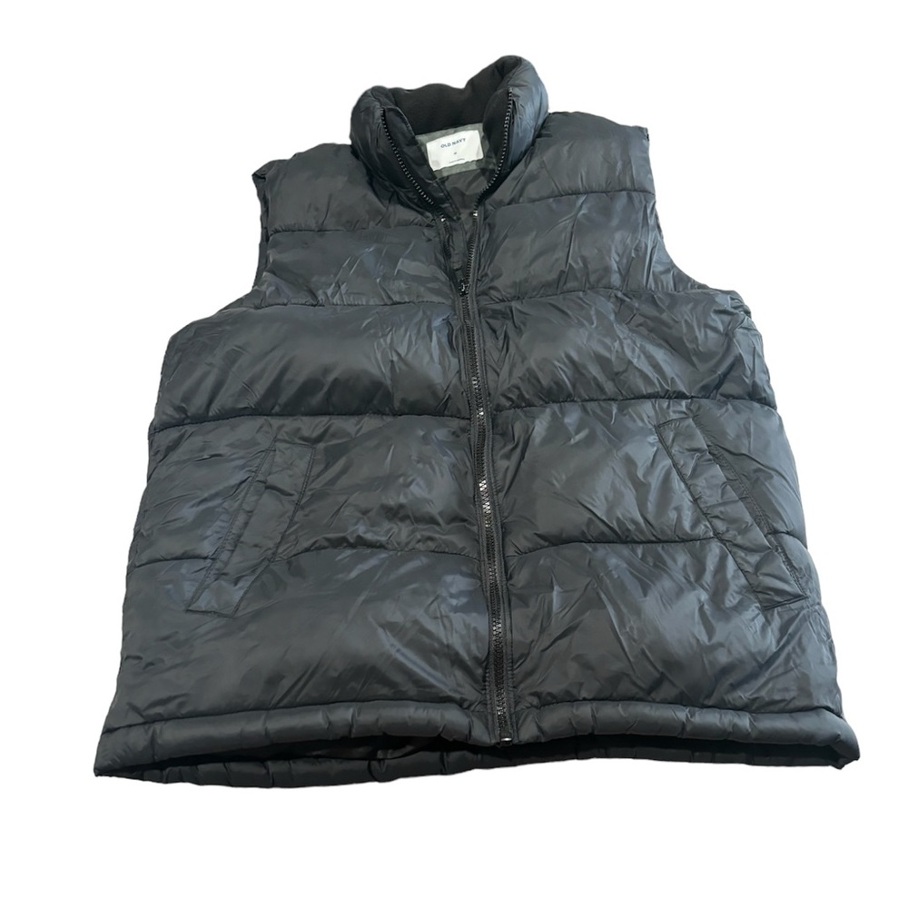 Old Navy puffer vest men’s size M black